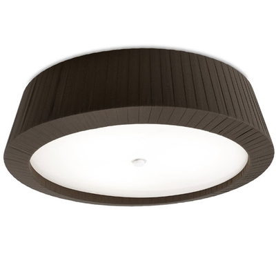 Florencia Flush Brown Ceiling Shade - Small